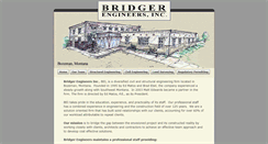 Desktop Screenshot of bridgerengineers.com